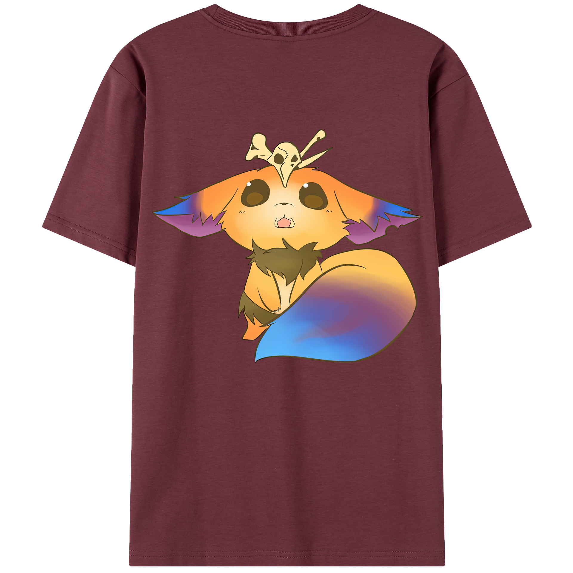 リーグ・オブ・レジェンド League of Legends LOL 綿100％半袖Tシャツ（背面プリント）